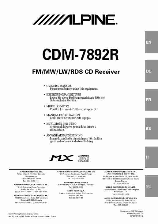 Alpine Stereo System CDM-7892R-page_pdf